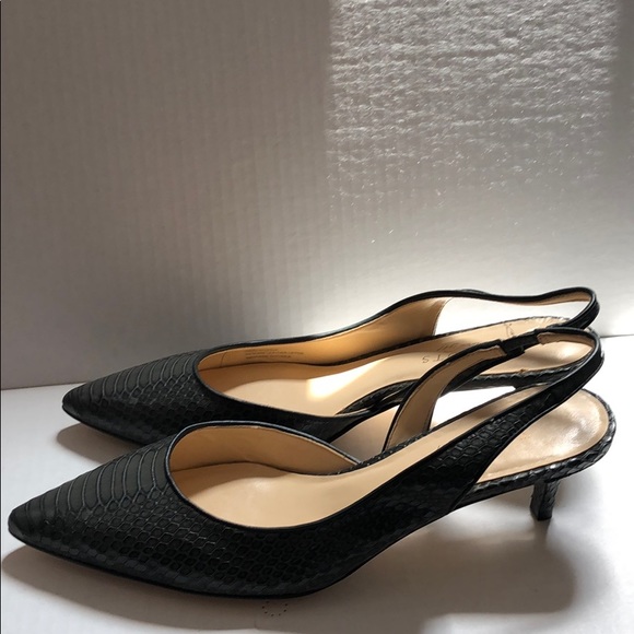 NWT Talbots Darci Leather Slingback Sandals,Size 8 - Picture 3 of 6